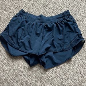 BRAND NEW navy lululemon shorts
